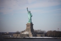 Статуя Свободы и паром на Статен Айленд
