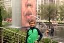 Краун фонтан в Миллениум парке Чикаго (Crown Fountain, Chicago)