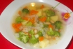 Рецепт. Постный овощной суп с фасолью