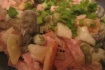 Рецепт. Салат с ветчиной, грибами и овощами