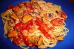 Рецепт. Спагетти с морепродуктами