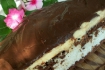 Рецепт. Торт ''Баунти'' с шоколадной глазурью