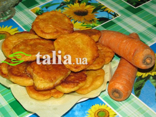 Рецепт. Морковные оладьи для завтрака