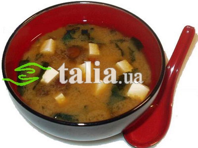 Рецепт. Мисо суп классический японский