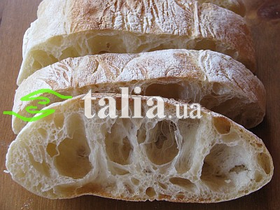Рецепт. Чиабатта - итальянский хлеб