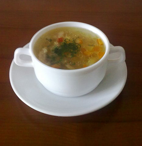 Рецепт. Овощной суп