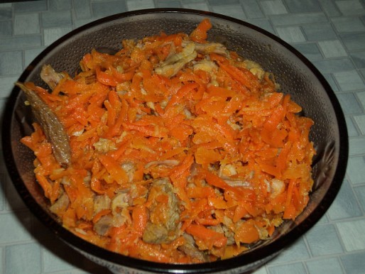 Рецепт. Салат из моркови