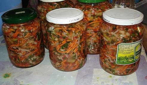 Рецепт. Заправка для супа из овощей и зелени