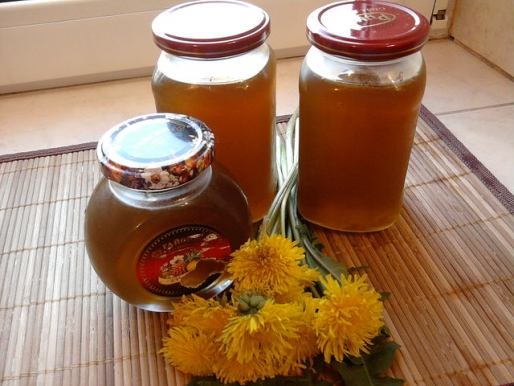 Рецепт. Мед из одуванчиков с лимоном