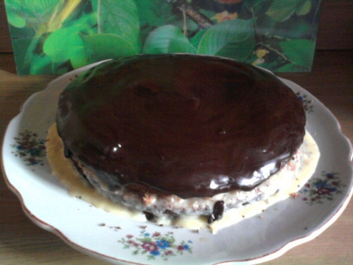 Рецепт. Шоколадная глазурь для торта